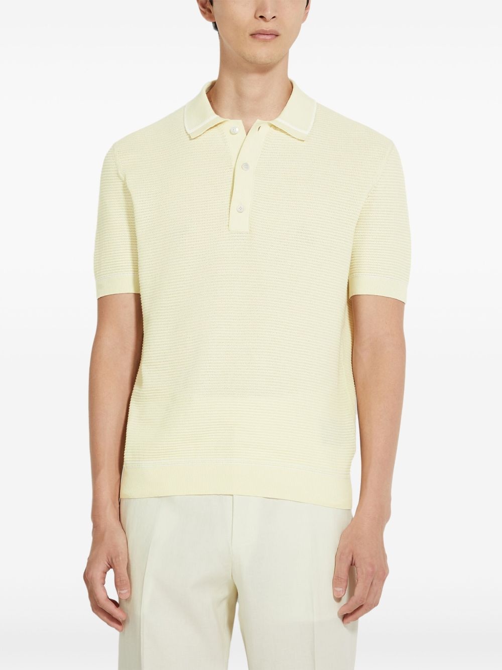 cotton polo shirt - 3