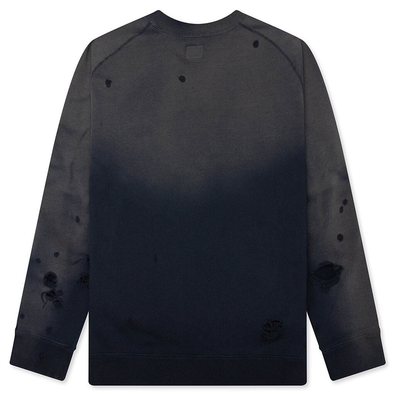 NEEDLES DECONSTRUCTED SWEATSHIRT - NAVY outlook
