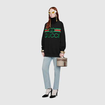 GUCCI Oversize sweatshirt with Gucci logo outlook