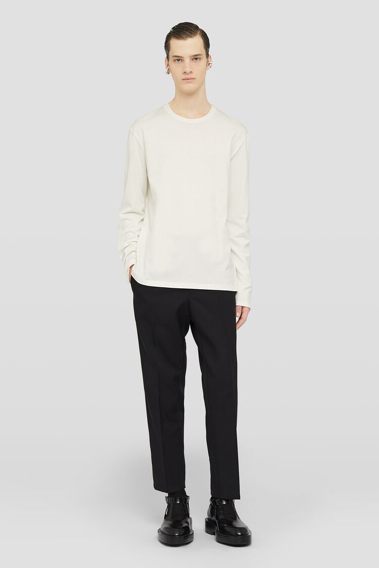 【関税込み】JIL SANDER CREW NECK T-SHIRT Jil Sander - Cotton crew-neck T-shirt black - The Corner