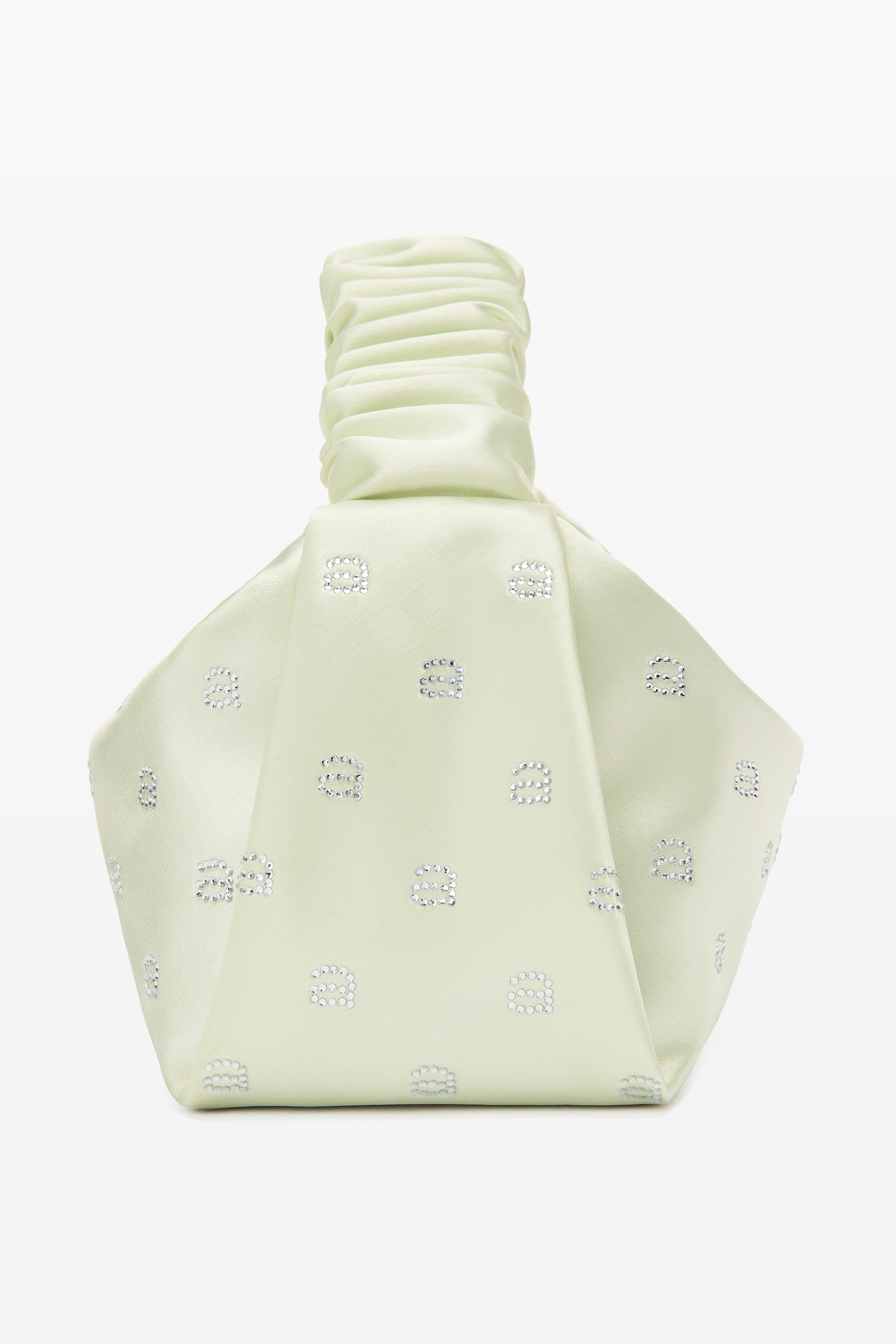 HOTFIX SCRUNCHIE MINI BAG IN SATIN - 5