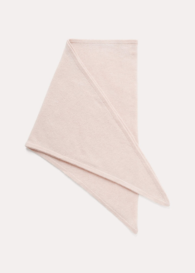 Featherlight triangle scarf powder 5