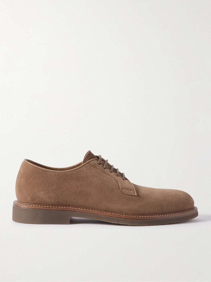 Suede Derby Shoes - 1