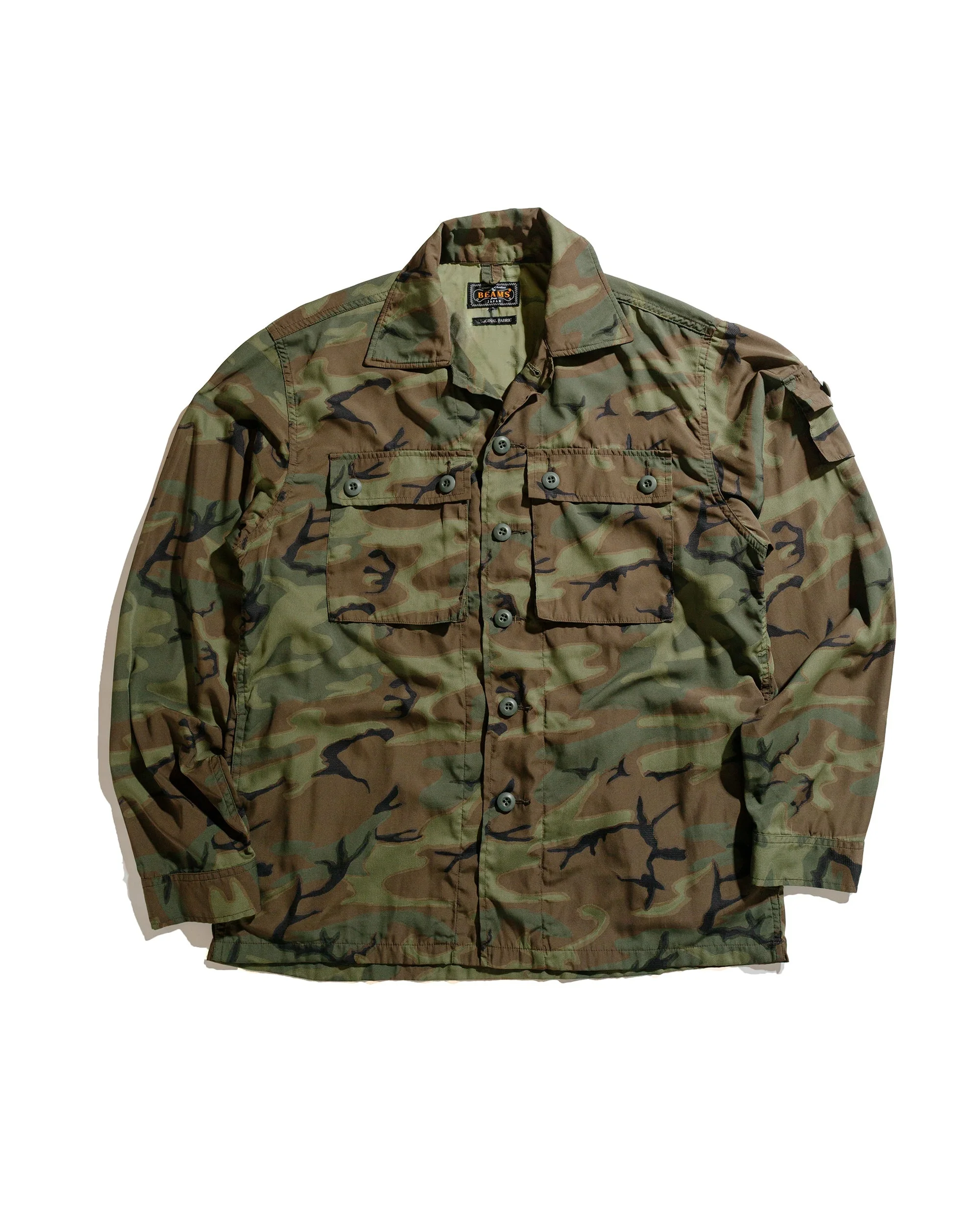 MIL-SHT Mesh Camo Jacquard Mapping Print - 1