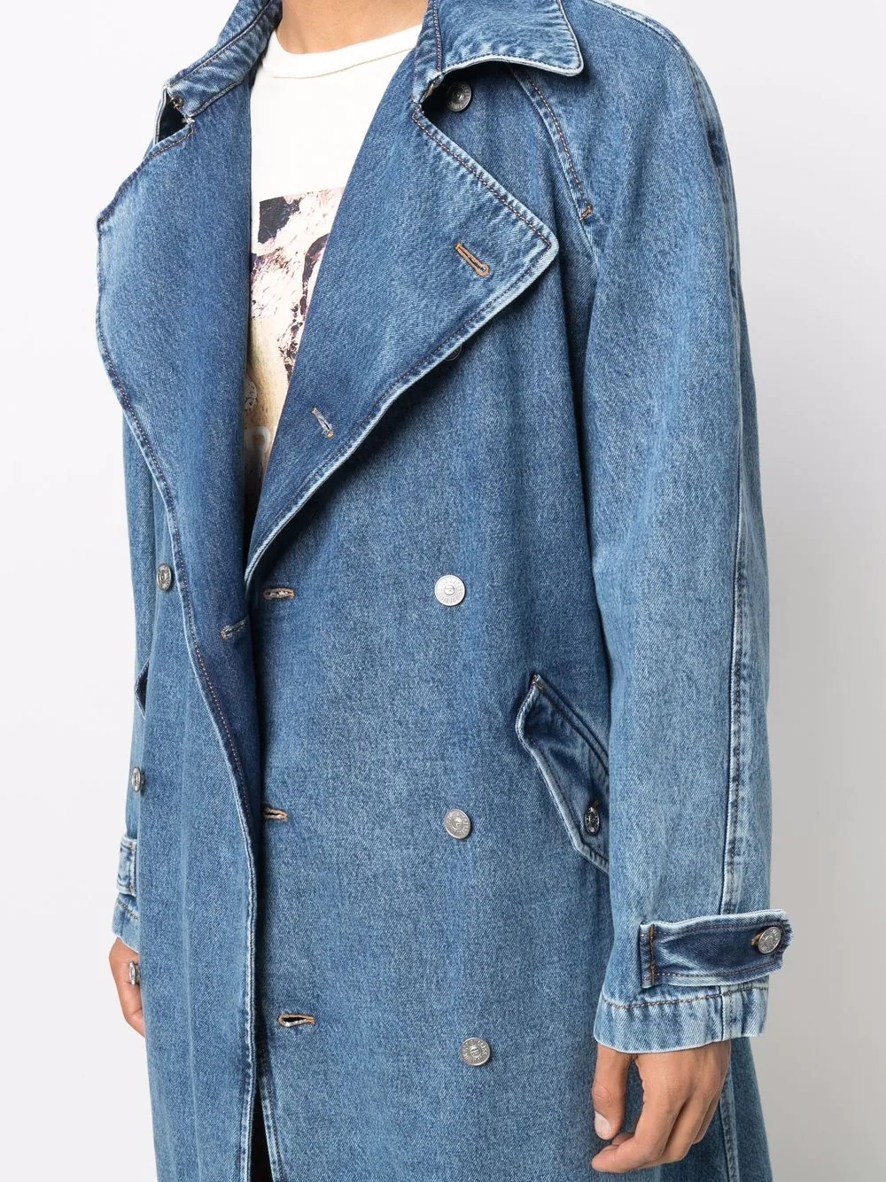 D-Delirious denim trench coat - 5