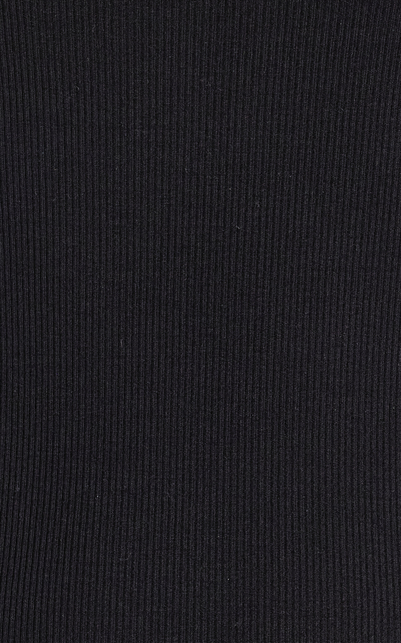 Stretch Cotton-Modal Jersey Mini Dress black - 5