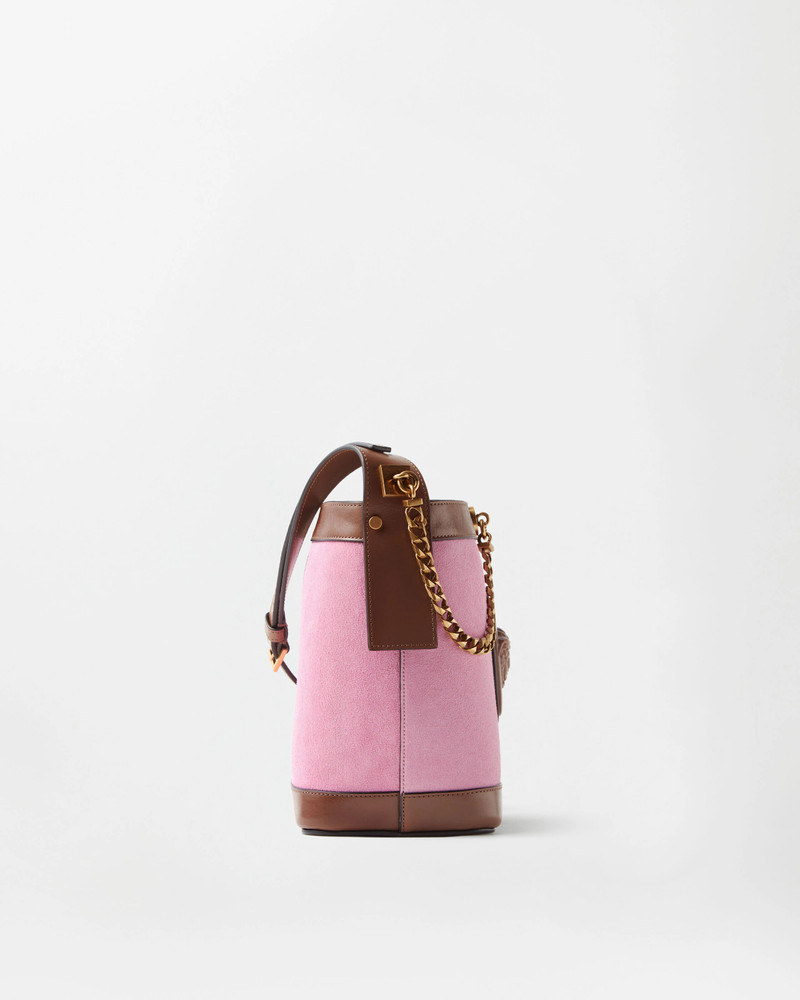 Pivot Mini Suede Bucket Bag 3