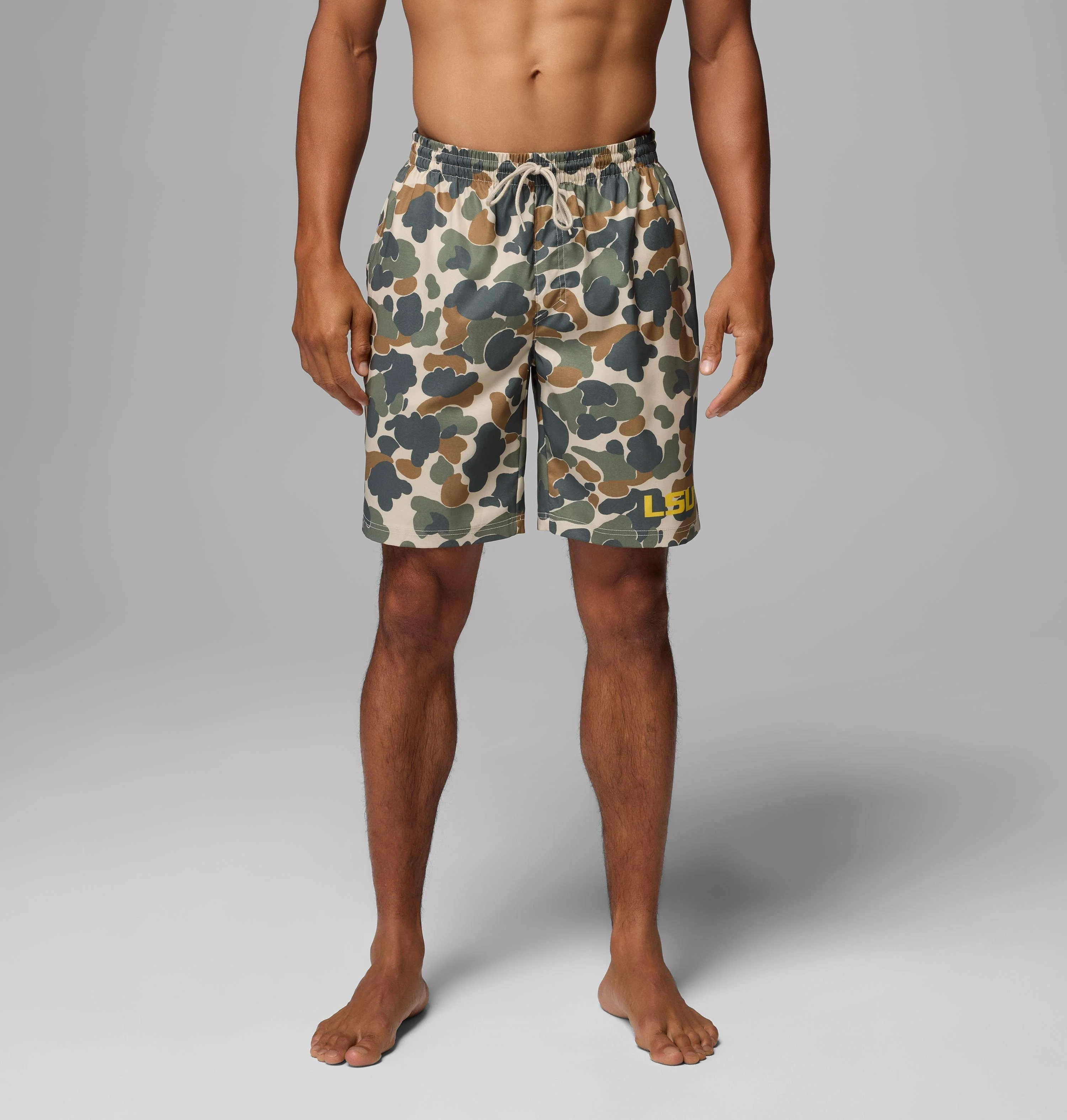 Men's Collegiate PFG Rambler Printed Shorts - LSU - 1