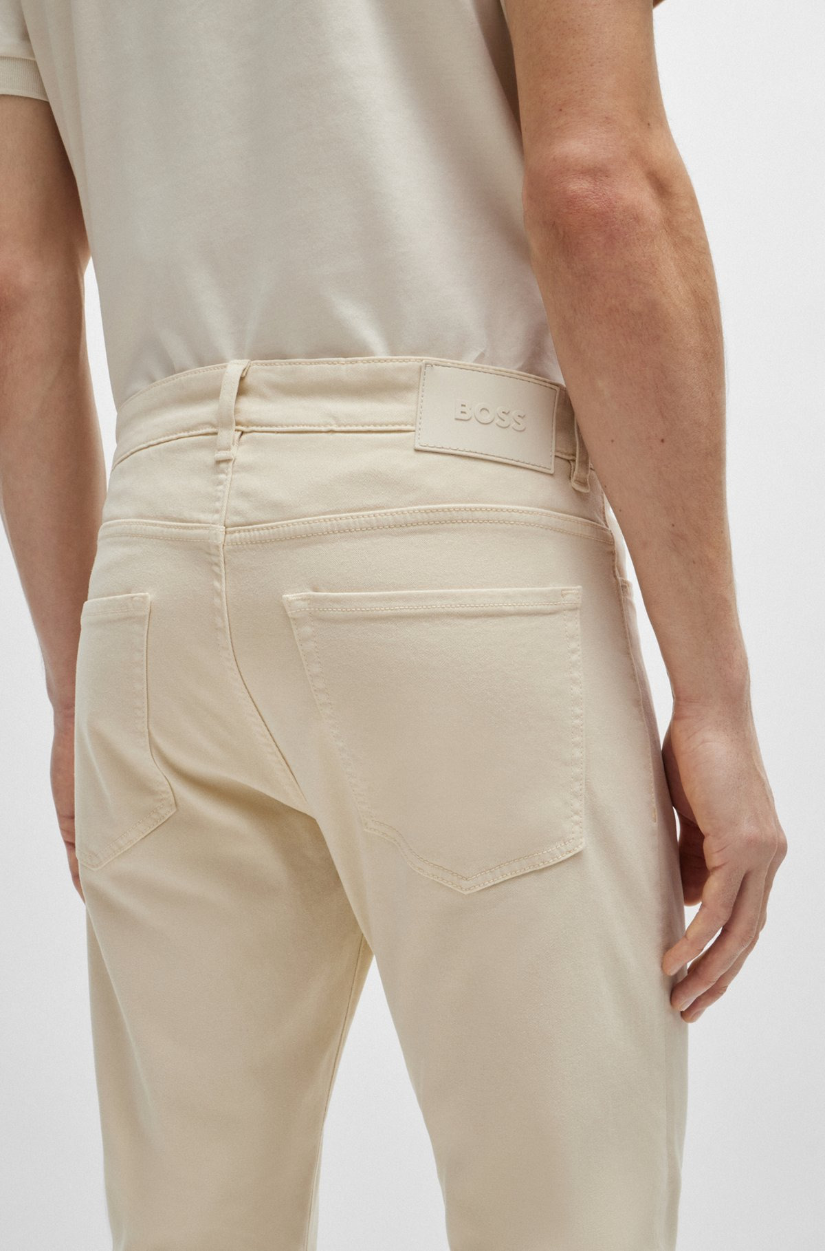DELAWARE SLIM-FIT JEANS IN SOFT STRETCH DENIM - 5