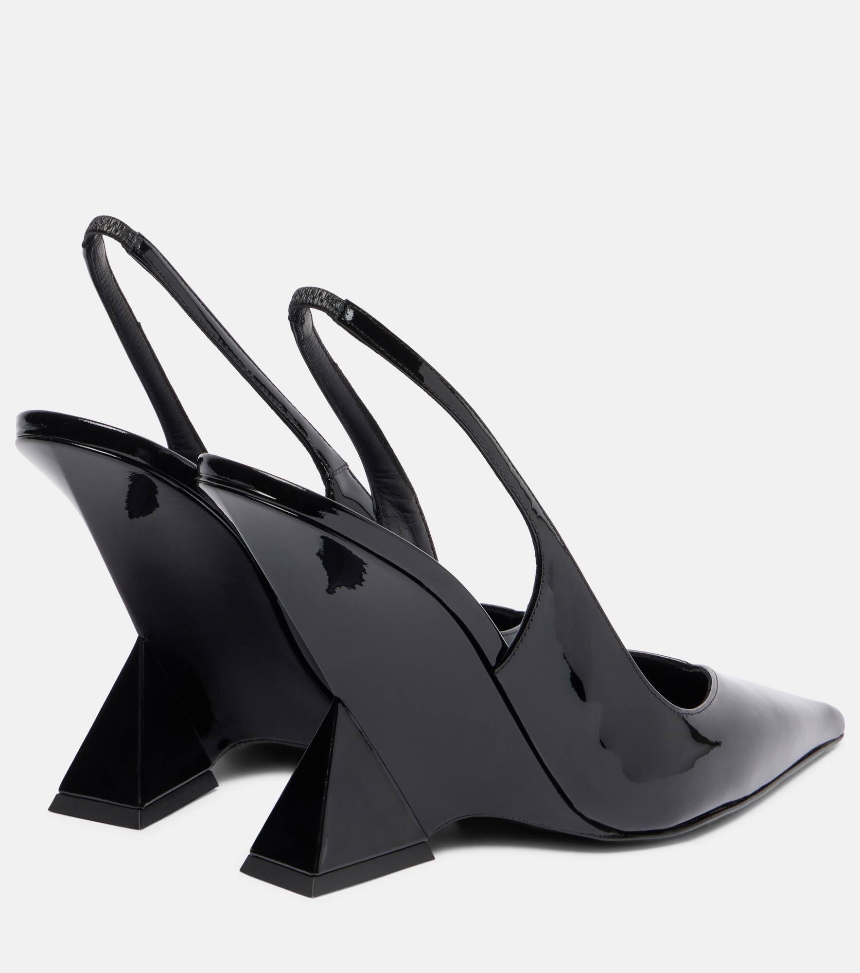 Cheope 105 leather slingback mules - 2