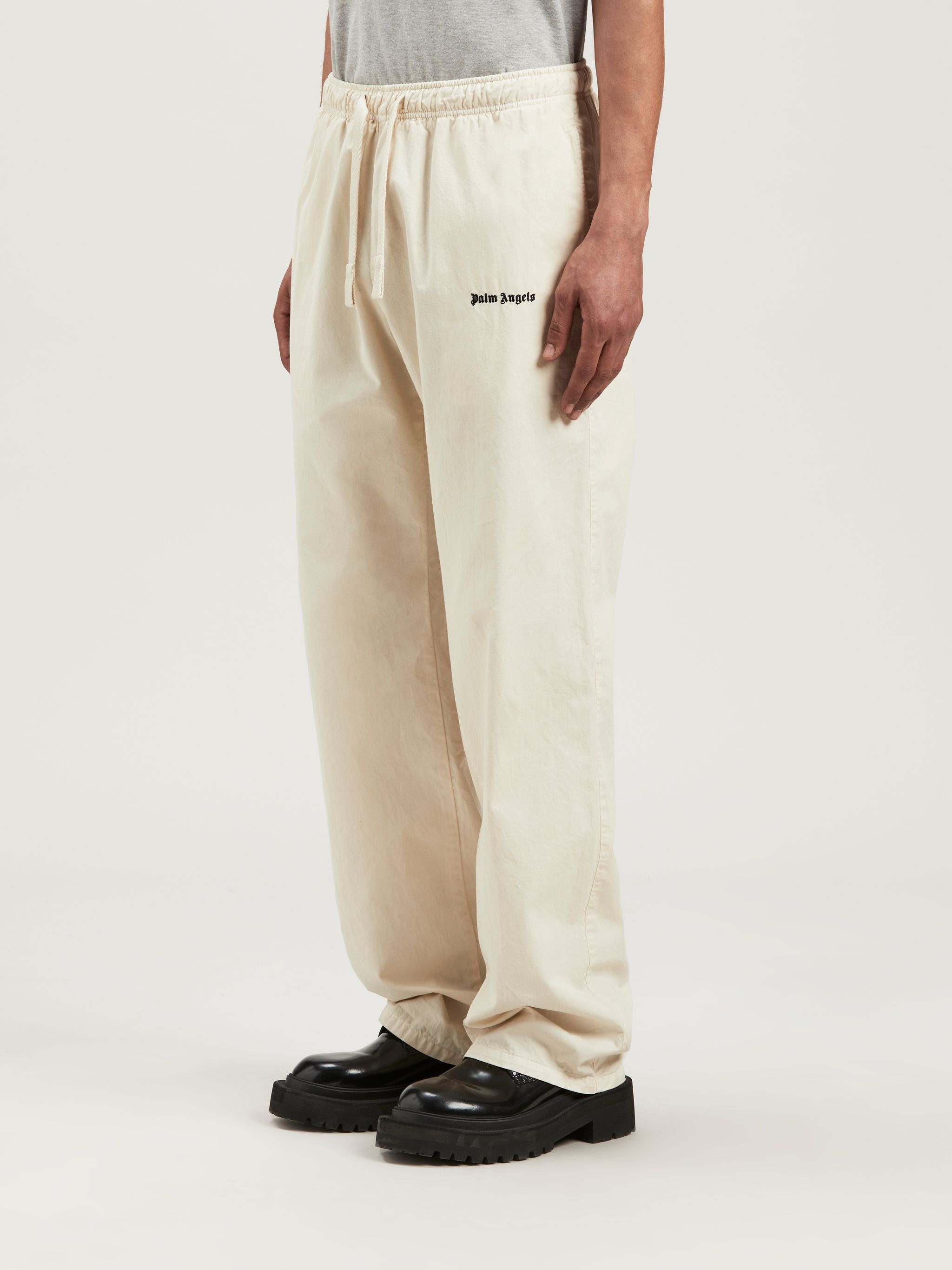 Logo Cotton Travel Pants - 4