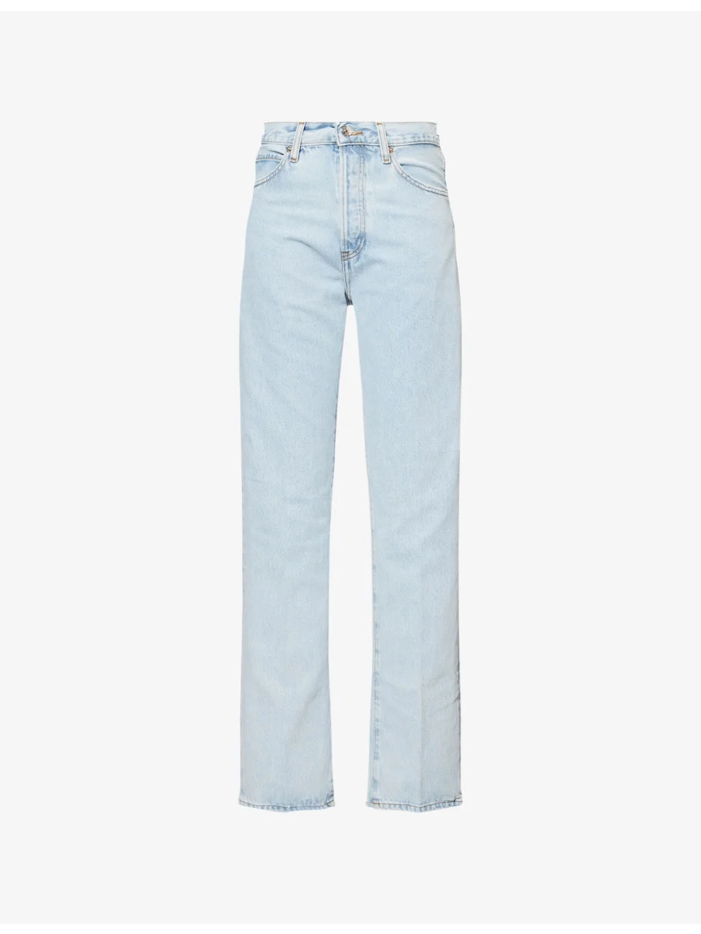 Vertical High-Rise Denim Jeans - 1