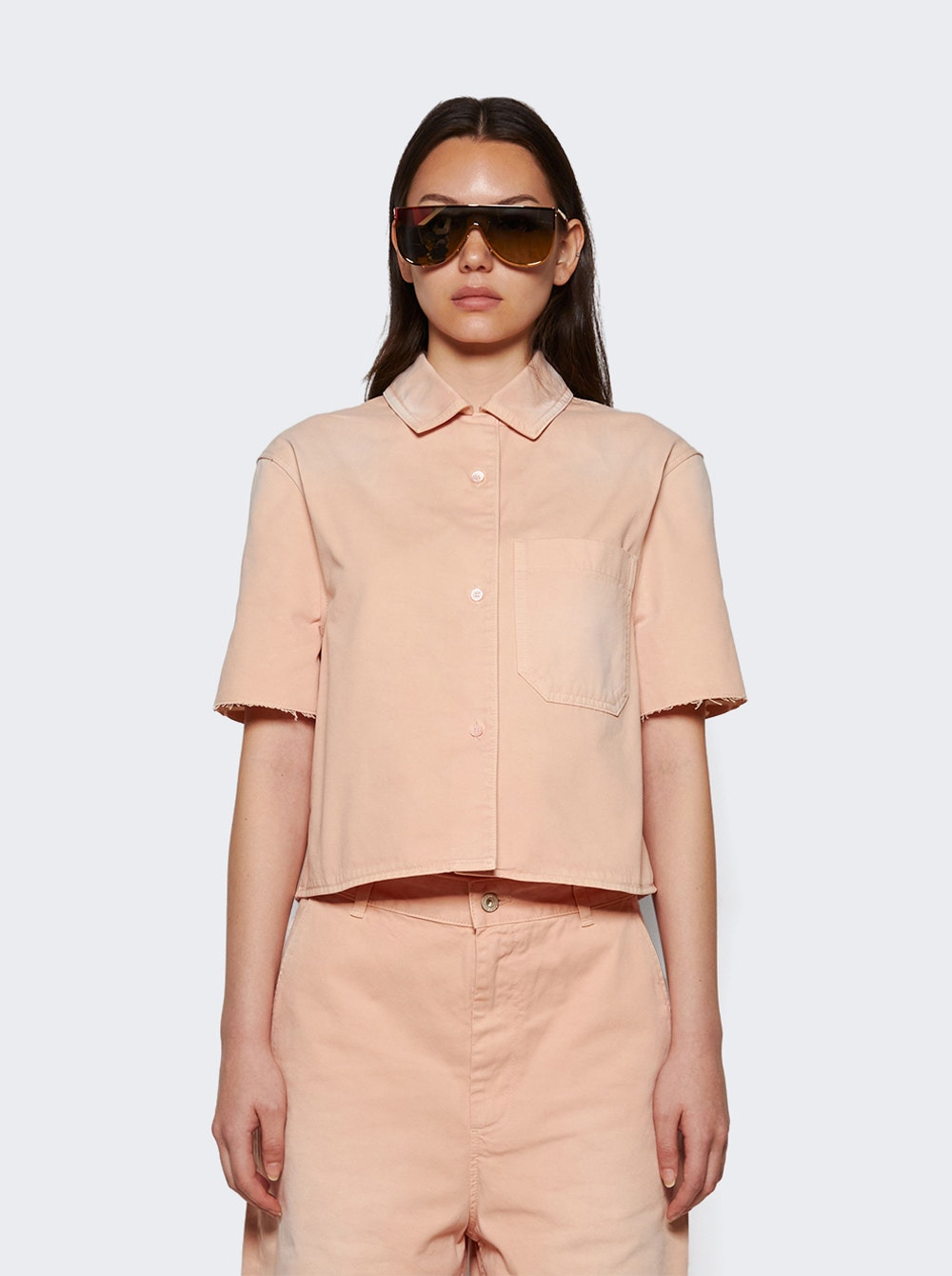 Paula's Ibiza Short Sleeve Shirt Light Pink - 2