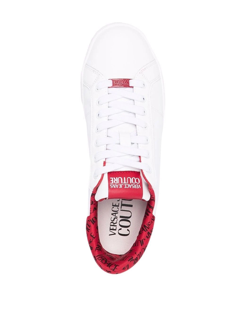 logo-print lace-up sneakers - 4