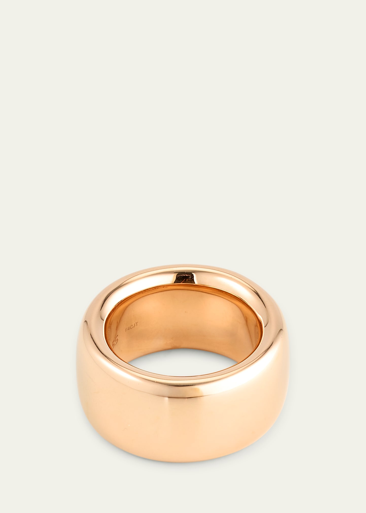 18k Rose Gold ICONICA Maxi Band Ring - 4