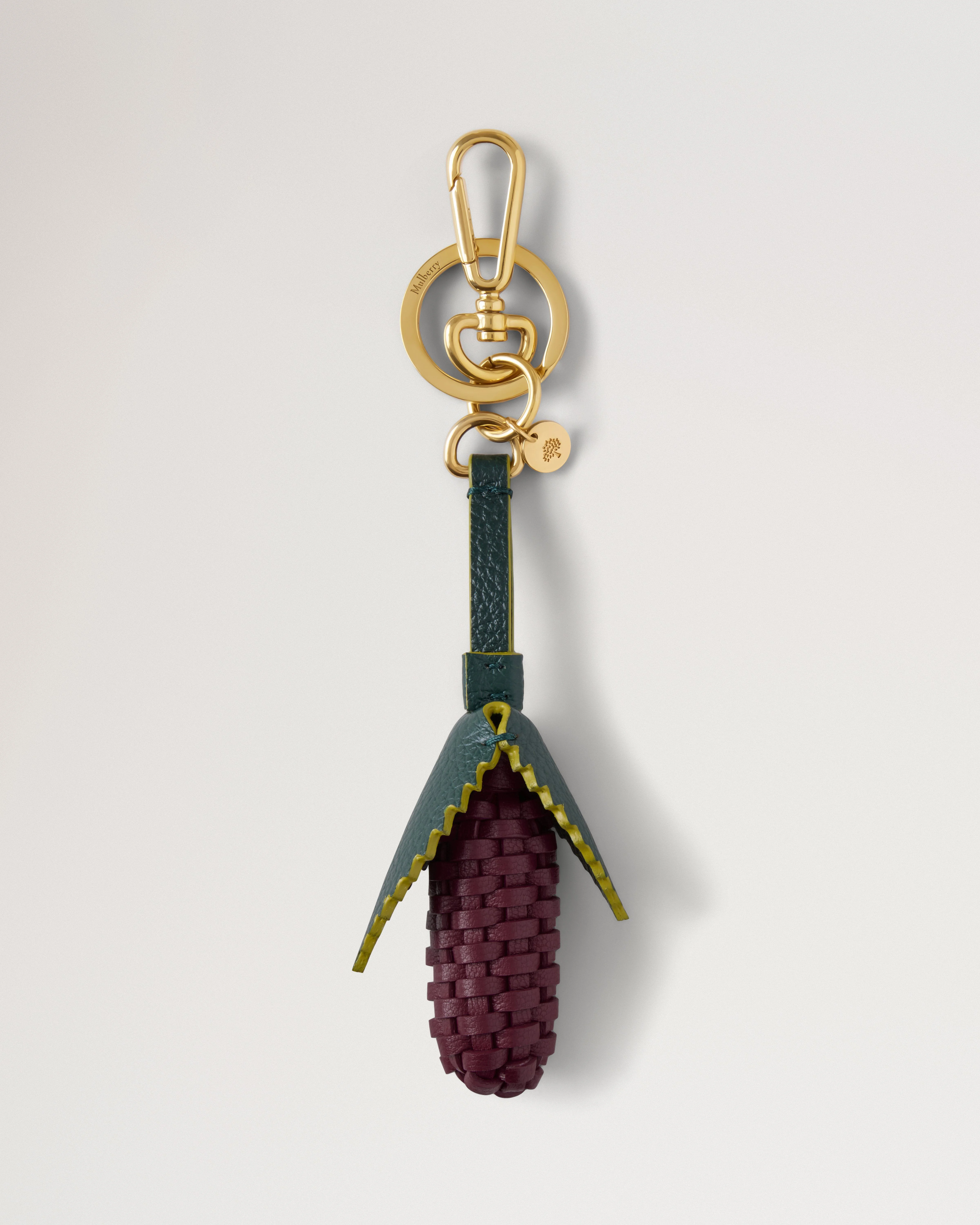 British Summer Keyring - Mulberry Fruit Multicolour Mixed Material - 1
