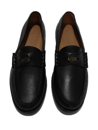 Rhude Penny leather loafers outlook