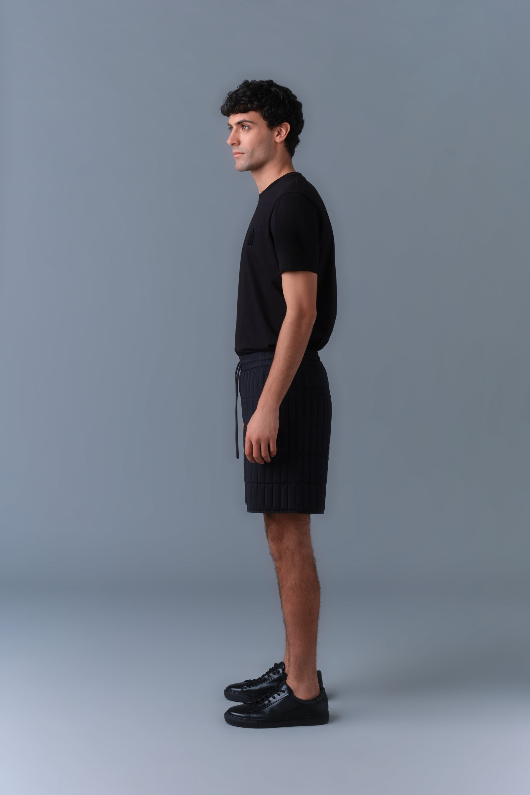 SEBASTIAN Vertical Quilted Shorts - 3
