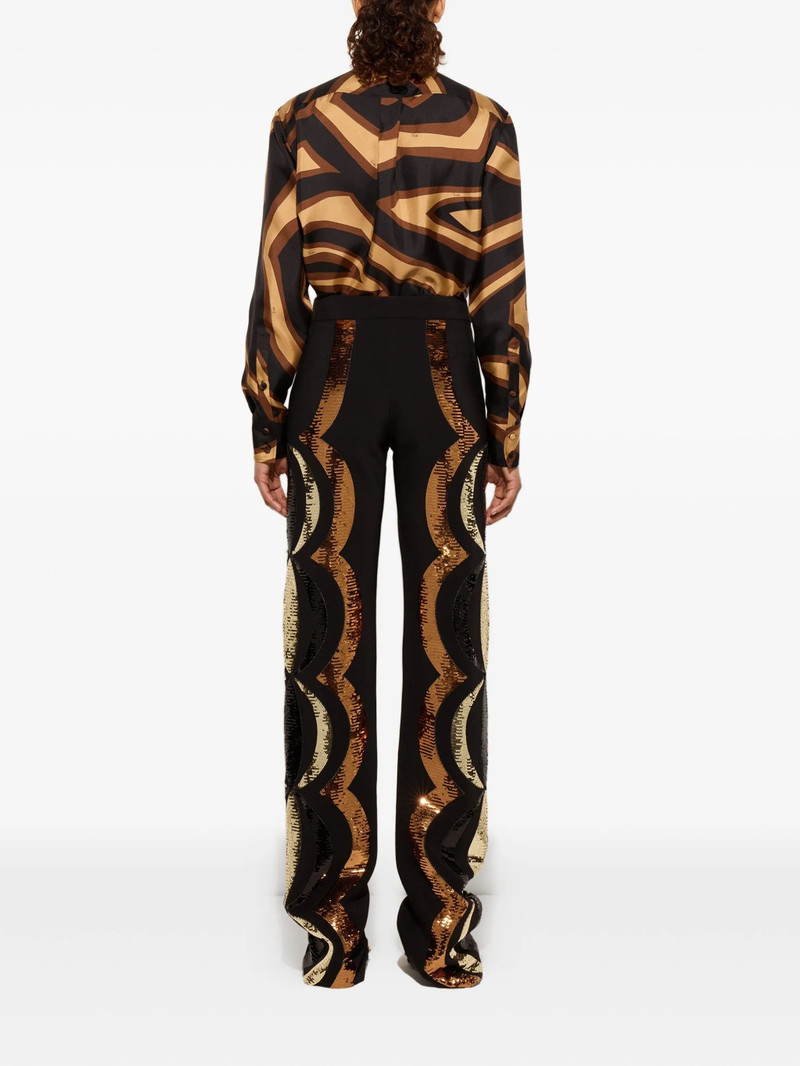 PUCCI Pucci Labirinto-print Silk Shirt outlook