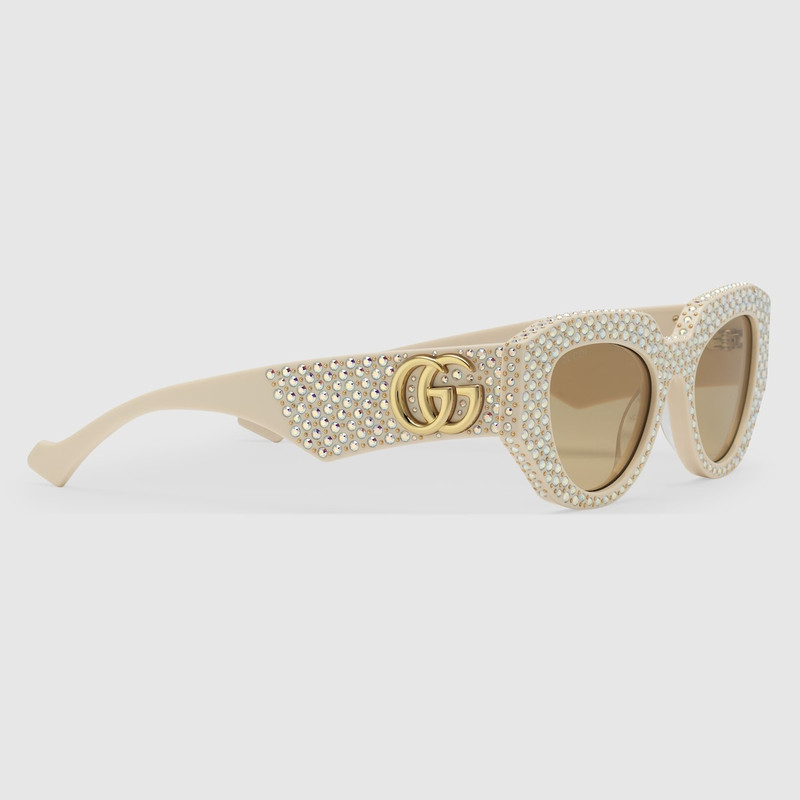 GUCCI Geometric-frame sunglasses outlook