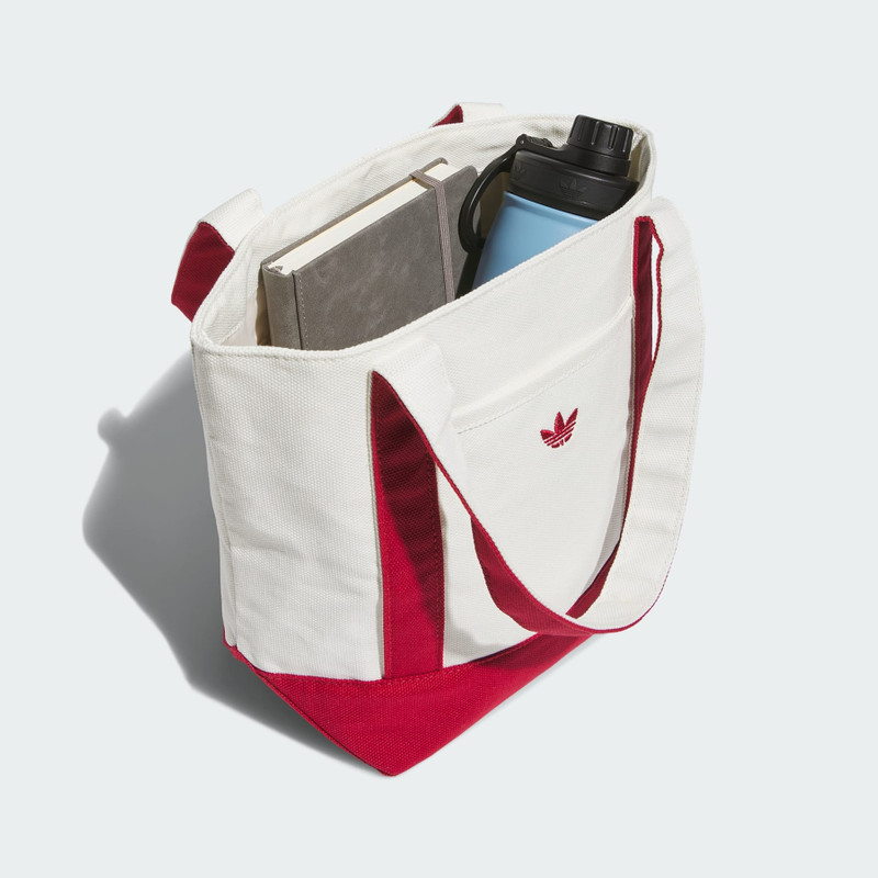 Mini Trefoil Canvas Court Tote 4