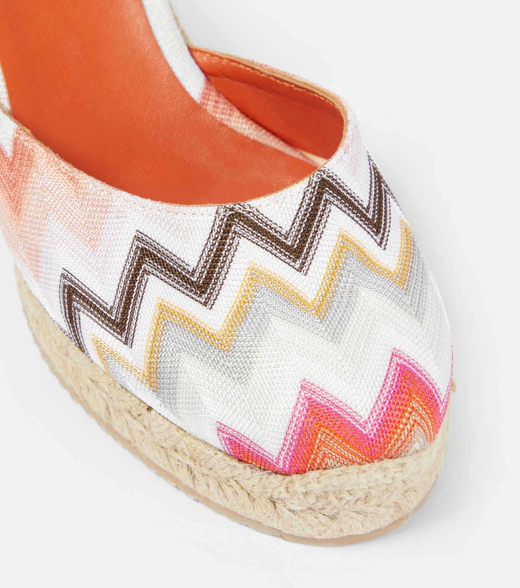 Zig Zag Eva 80 espadrille wedges - 6