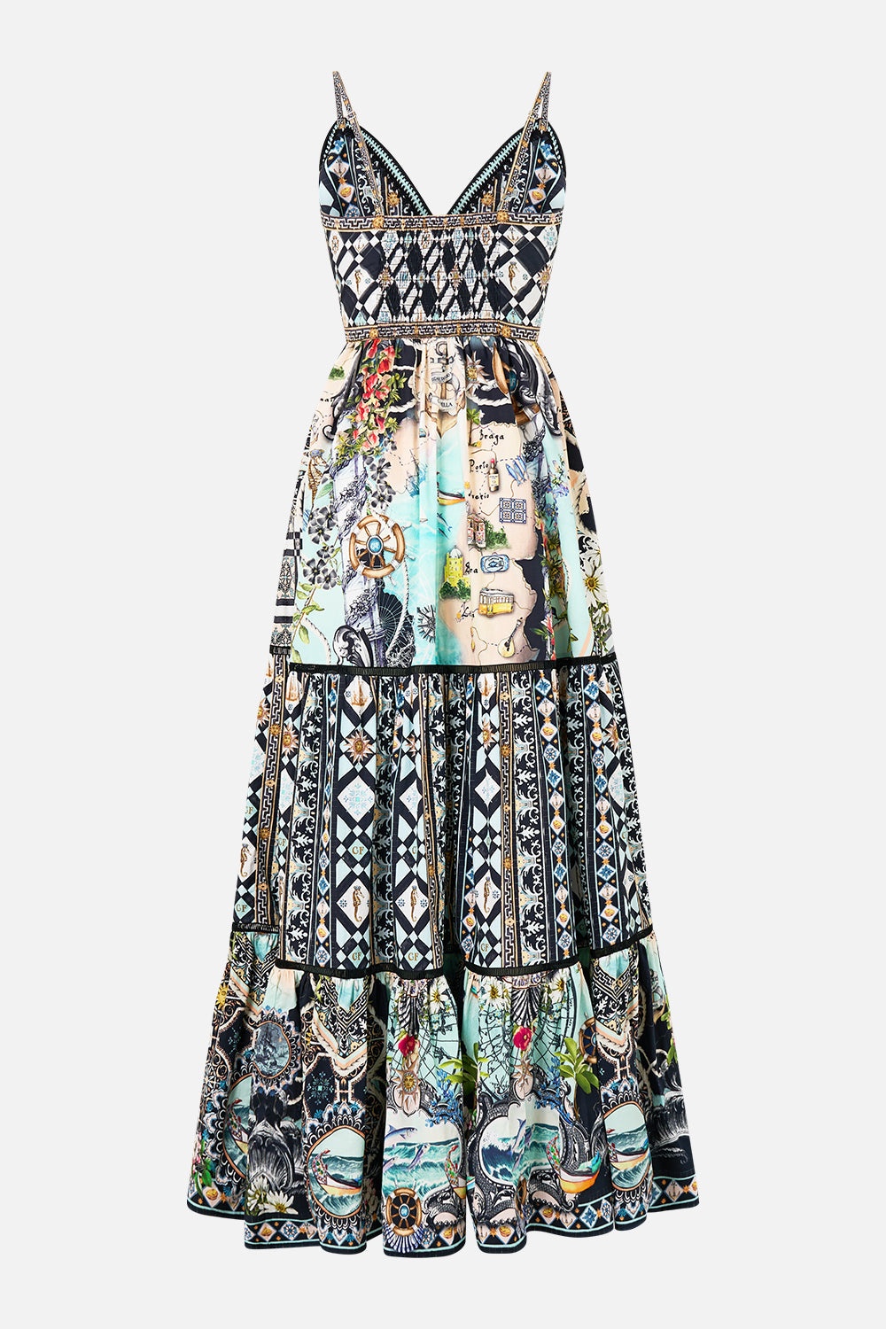 TIERED BODICE DRESS - 7