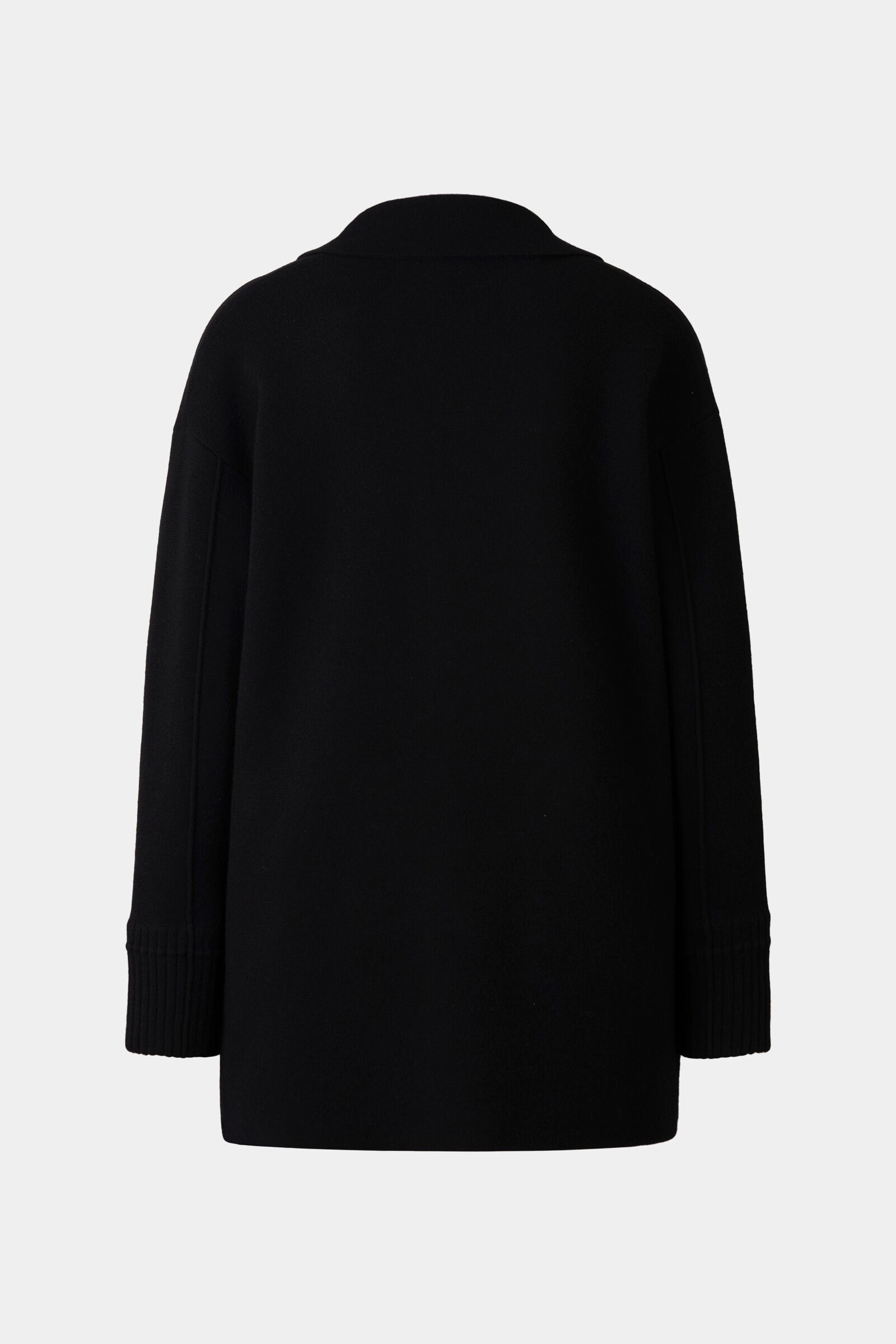 Leija blazer in pure new wool in Black - 2