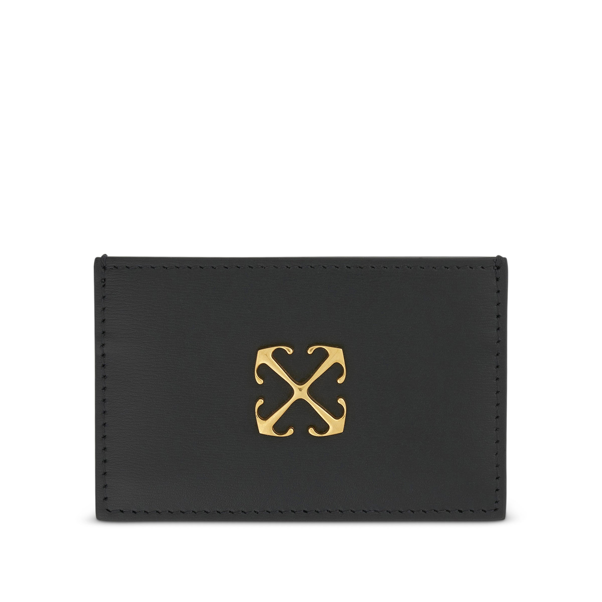 Jitney Simple Card Case in Black - 1