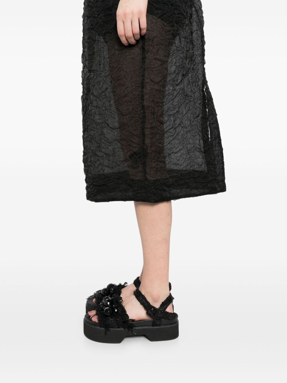 ruffle-waisted skirt - 5