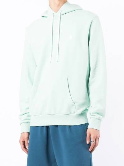 Marcelo Burlon County Of Milan logo-embroidered drawstring hoodie outlook