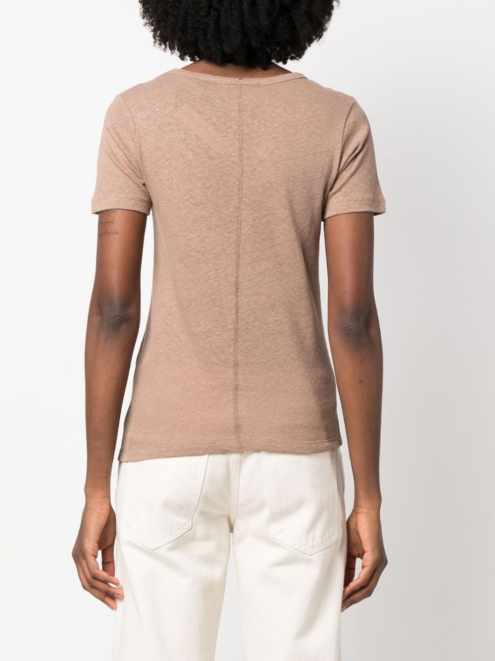 round neck T-shirt - 4