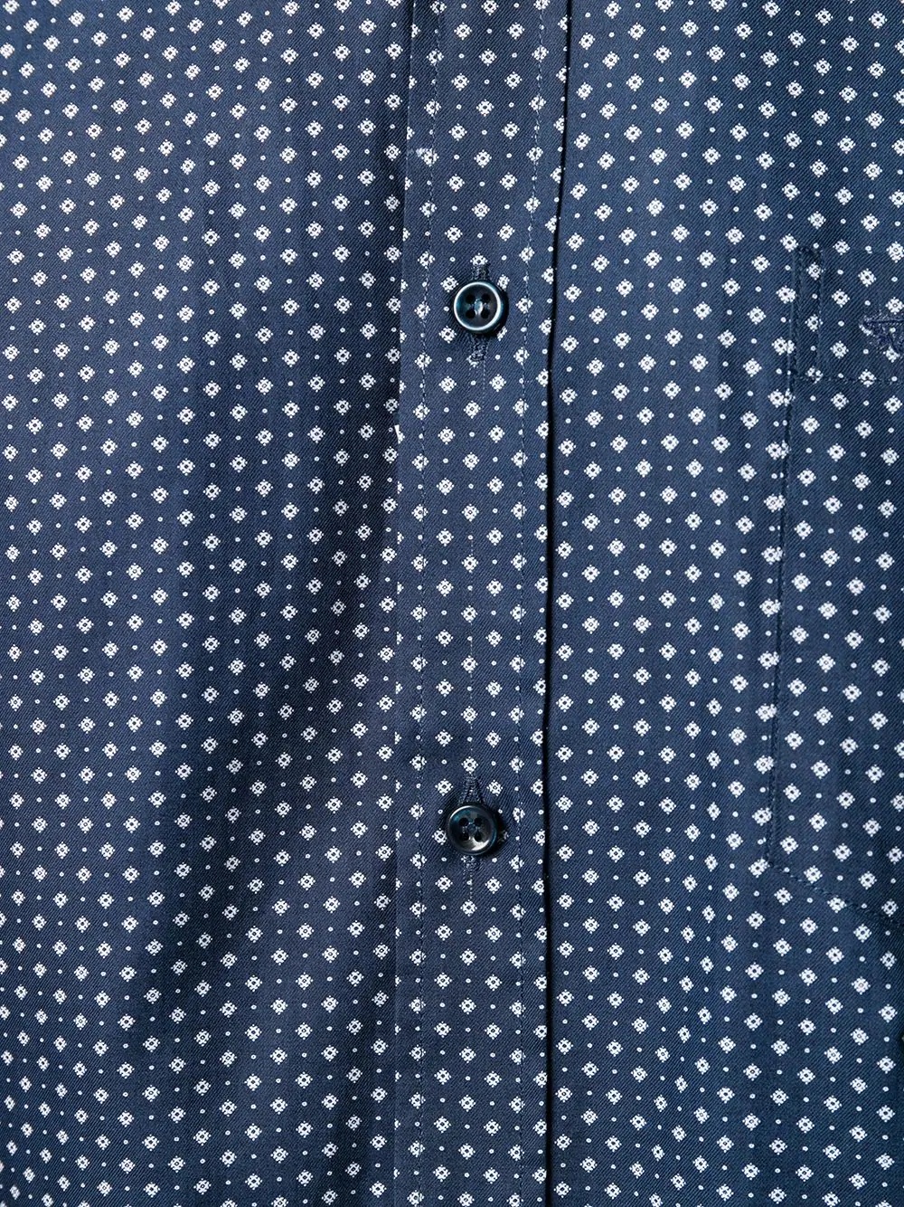 polka dot print shirt - 5