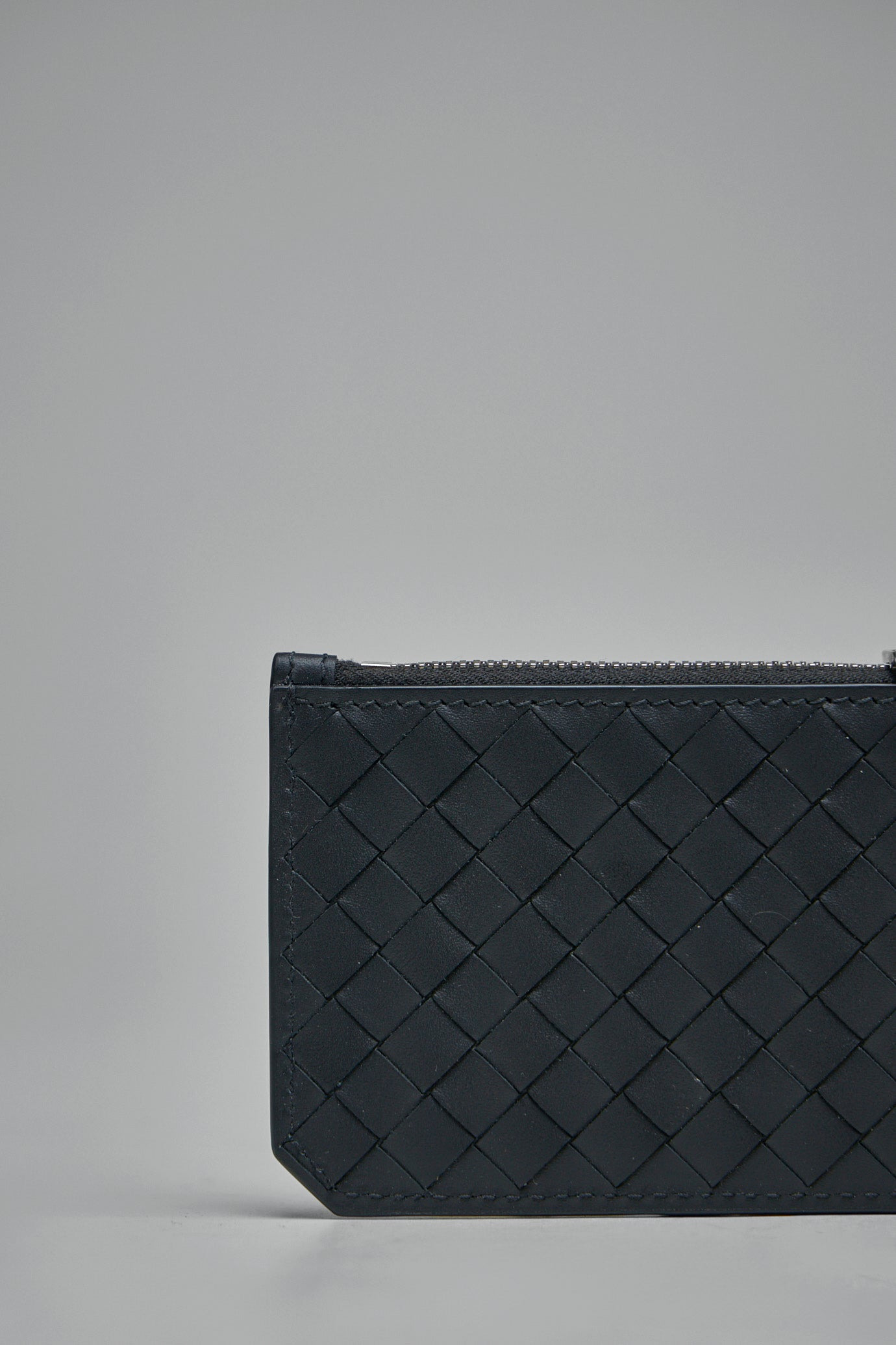 Intrecciato Piccolo Zipped Card Case - 3