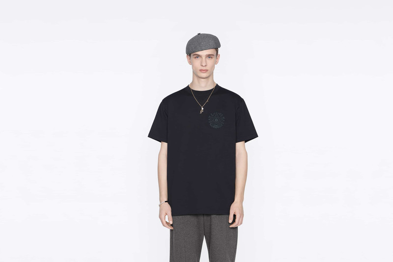 Dior CD Étoile Embroidered Relaxed-Fit T-Shirt outlook