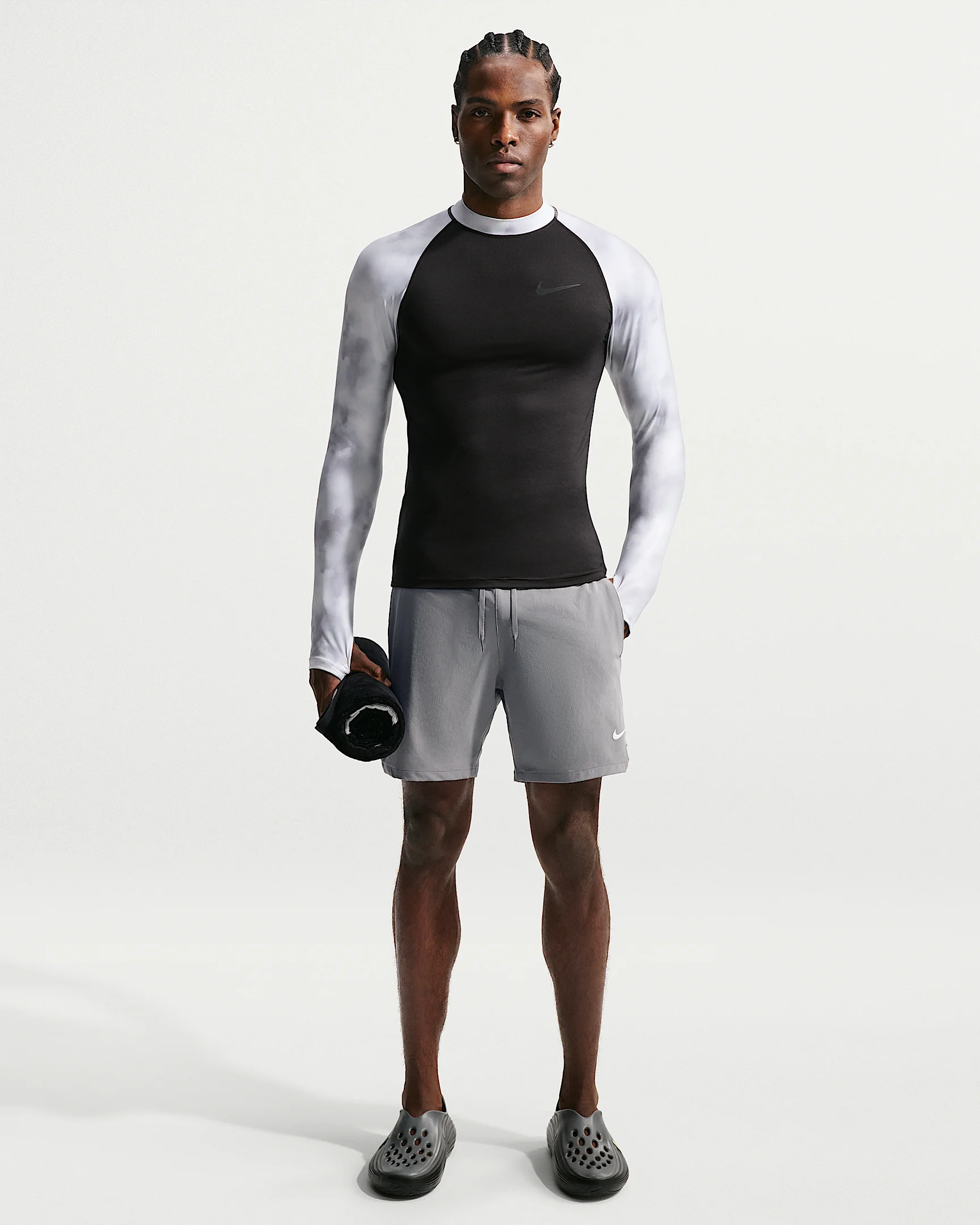 Nike Swim Contend Men's 7" Brief-Lined Volley Short - 1