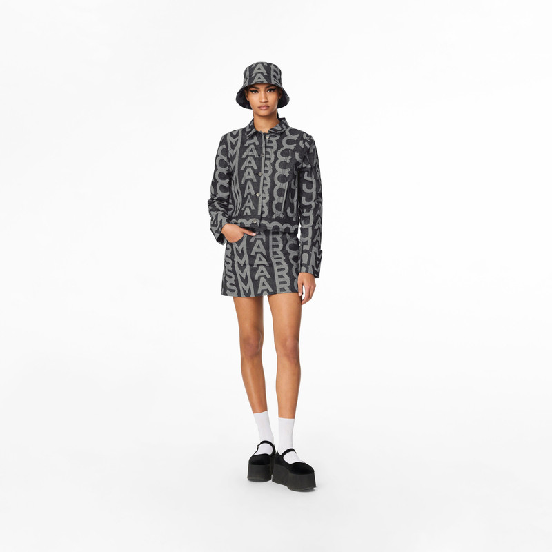 Marc Jacobs THE MONOGRAM DENIM MINI SKIRT outlook
