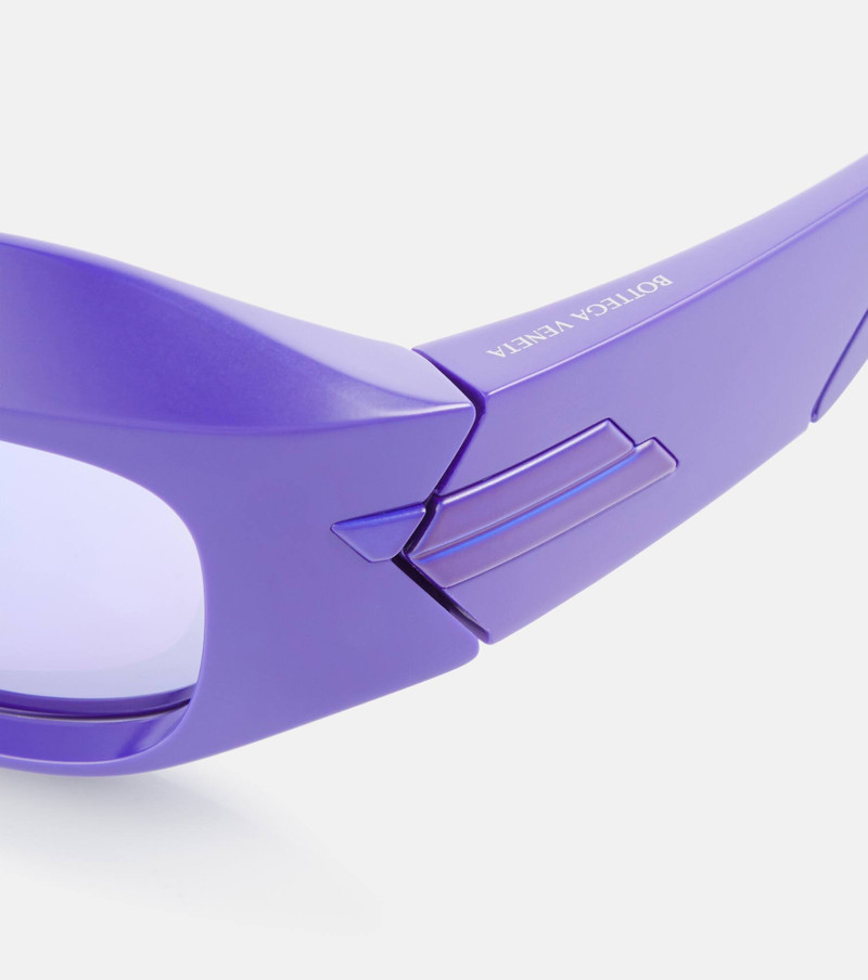 Bottega Veneta Logo acetate sunglasses outlook