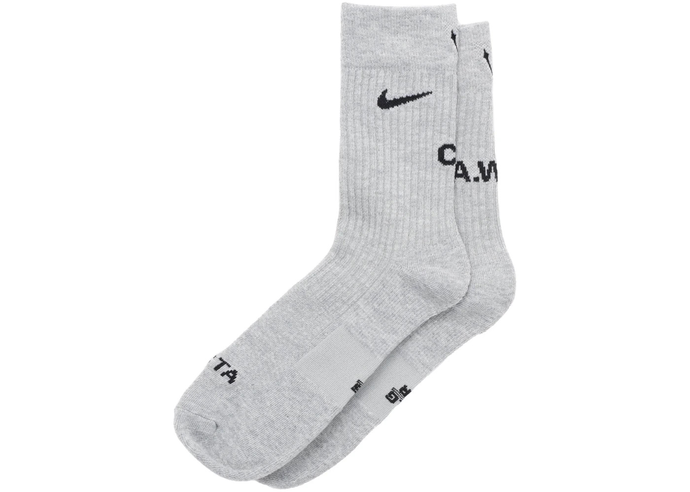 Nike x NOCTA Crew Socks (Set of 3) Grey - 2
