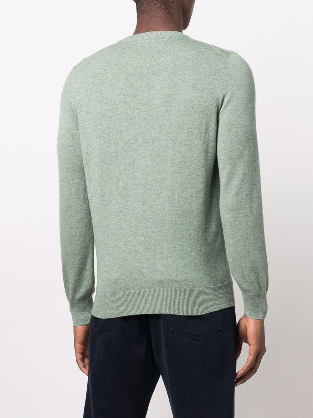 crewneck cashmere jumper - 4