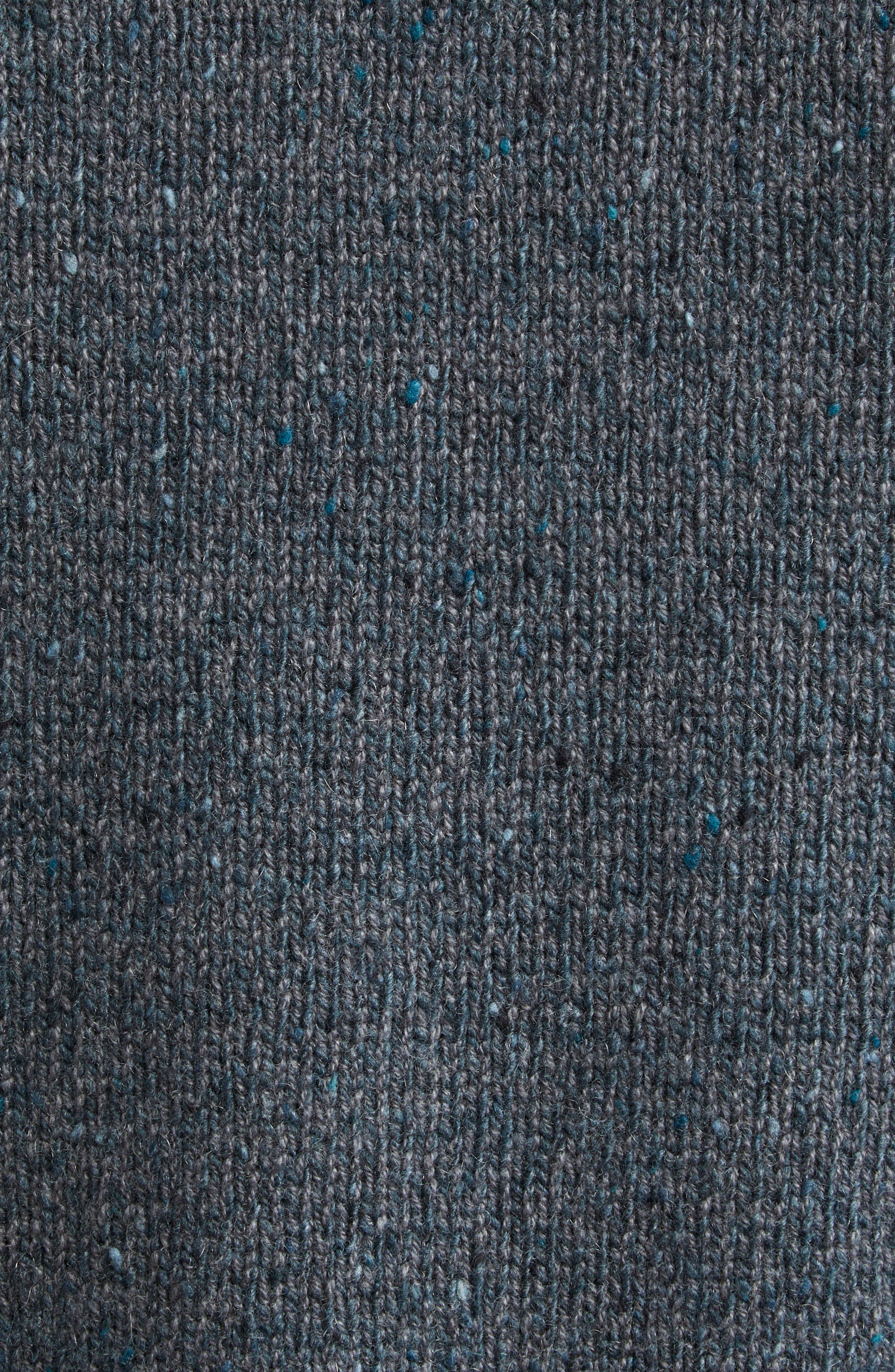 Johnstons of Elgin Relaxed Fit Cashmere Donegal Sweater in Storm Donegal at Nordstrom - 6