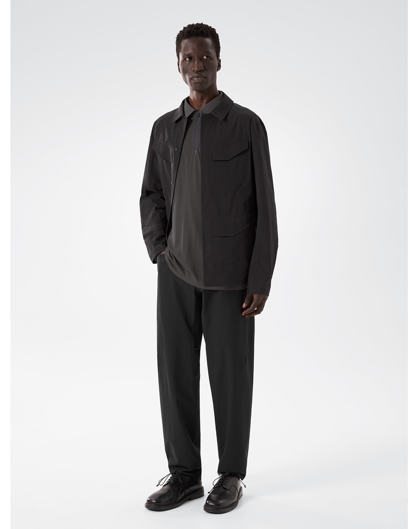 Frame Polo Shirt LS - 3