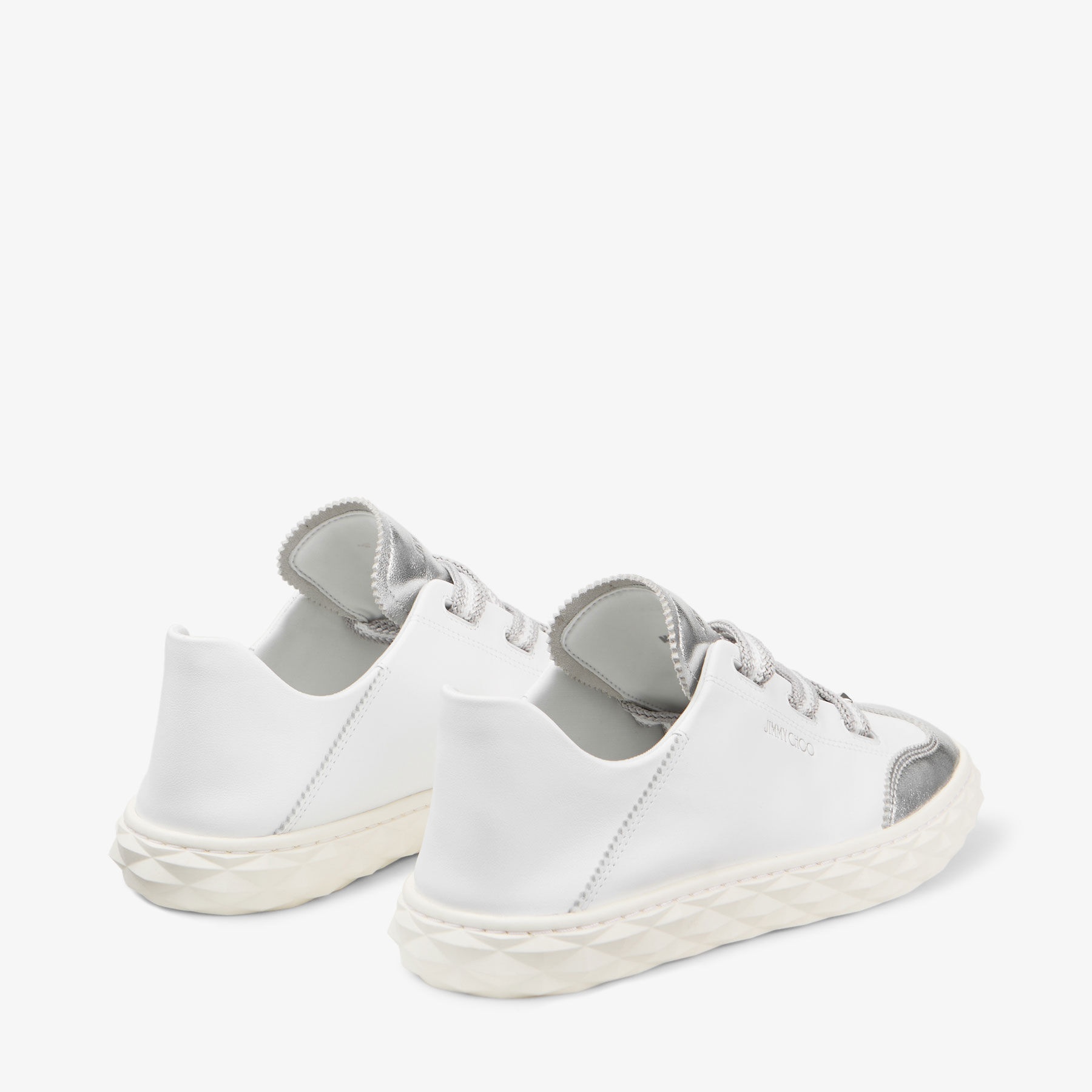 Diamond Light Flex F
Silver Metallic Nappa Leather Trainers - 6