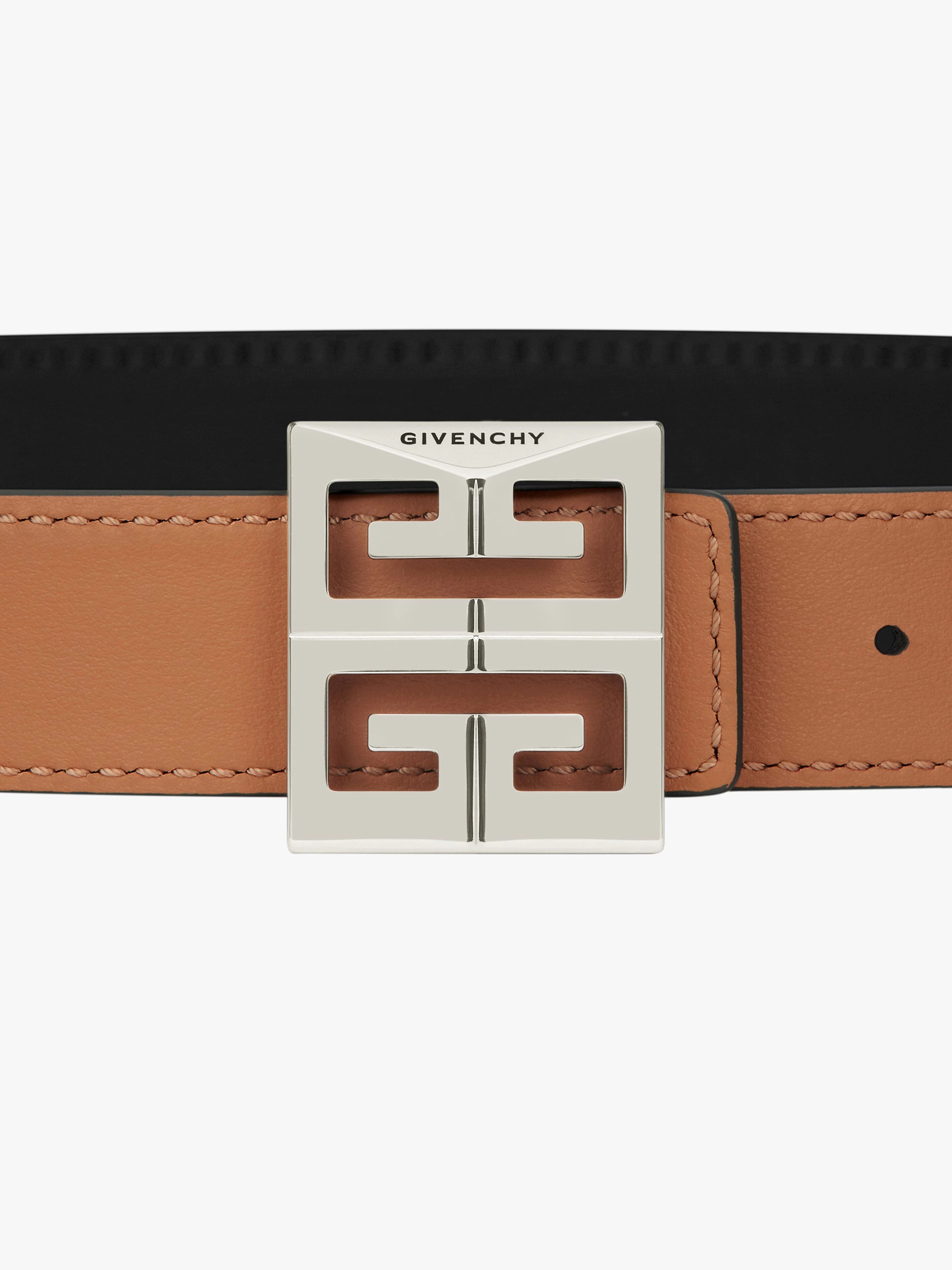 4G REVERSIBLE BELT IN LEATHER - 5