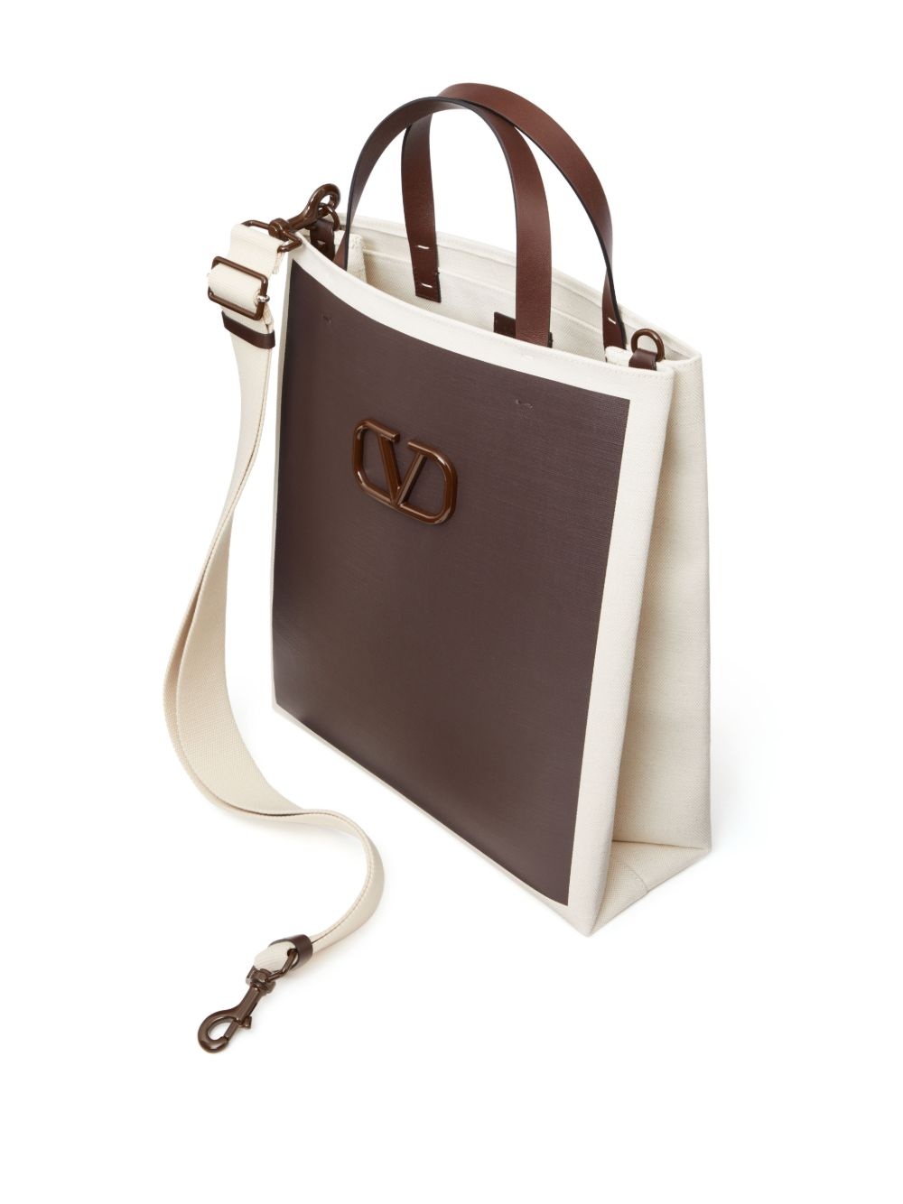 logo-plaque tote bag - 6