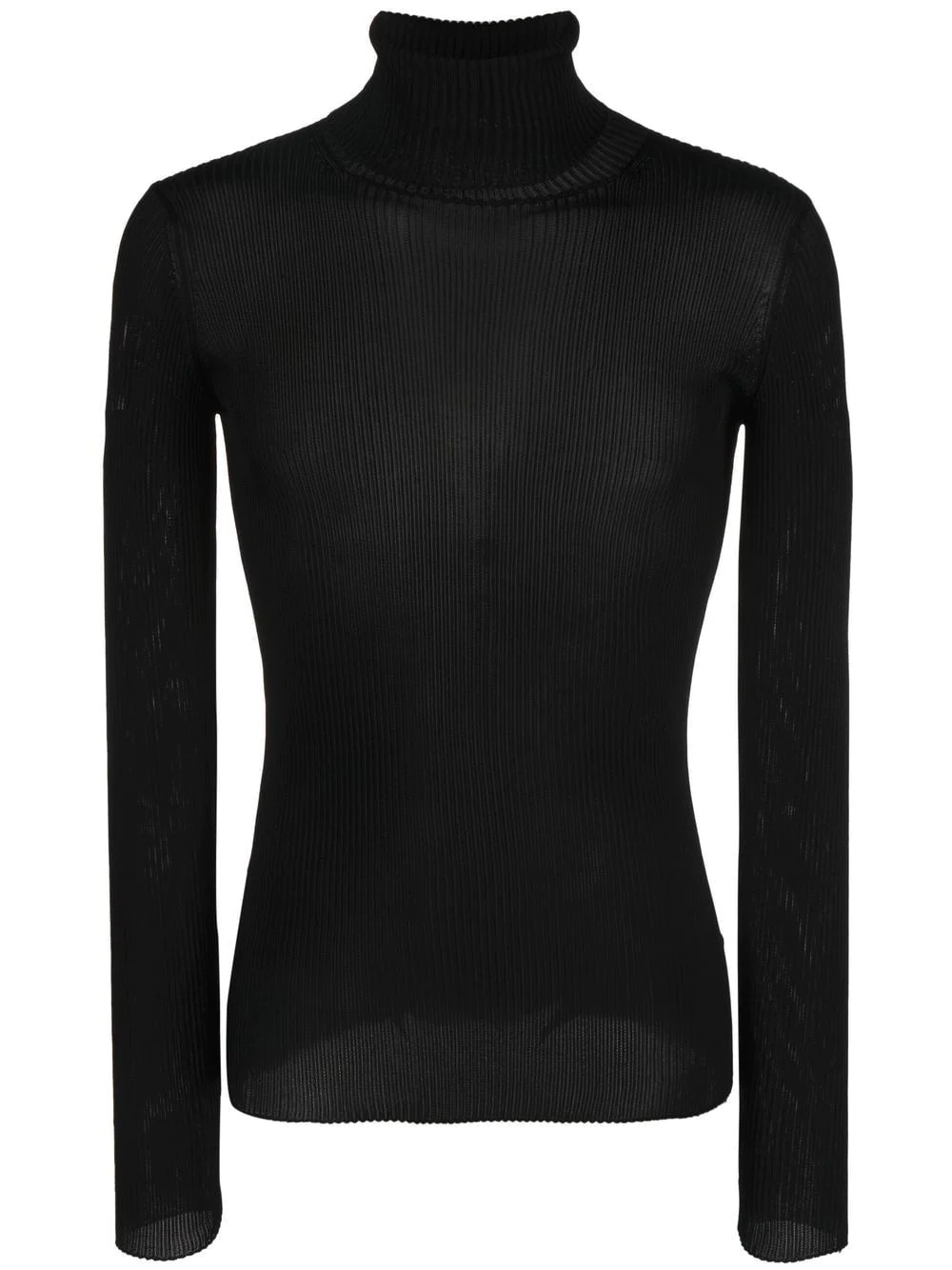 Helvet fine-knit ribbed jumper - 1