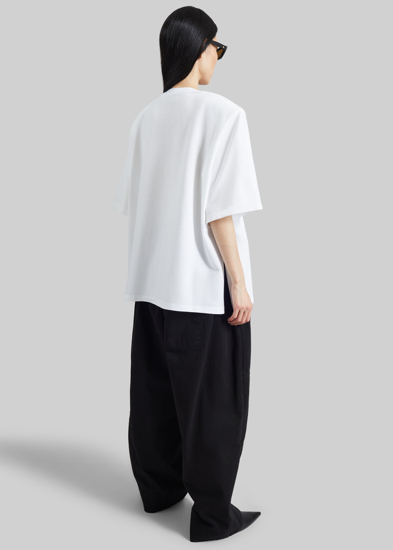 Hugo Padded T-Shirt - White 9