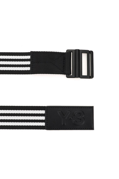 Y-3 STRIPED NYLON BELT outlook