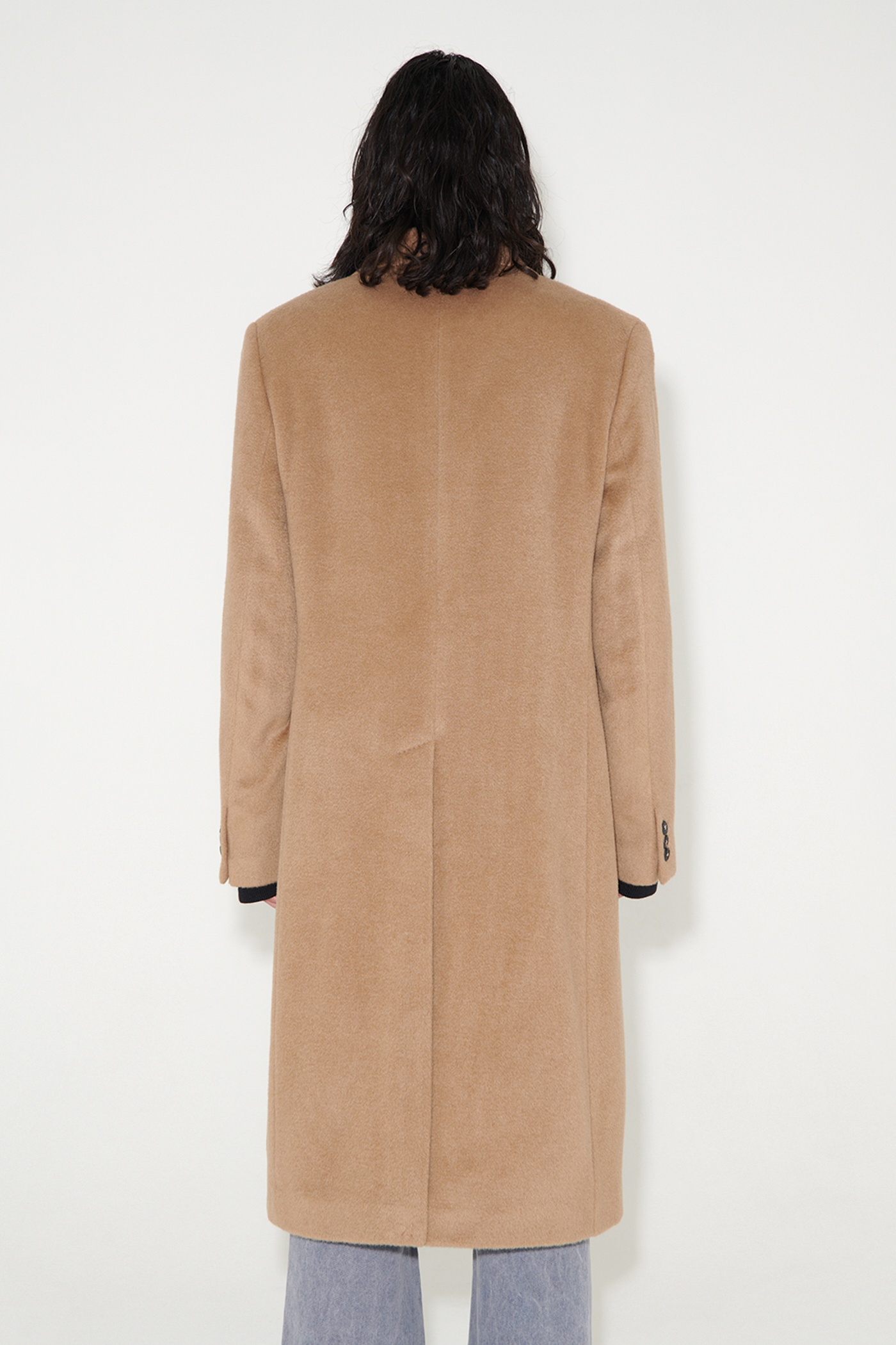 Whale Coat Camel Hairy Wool - 6
