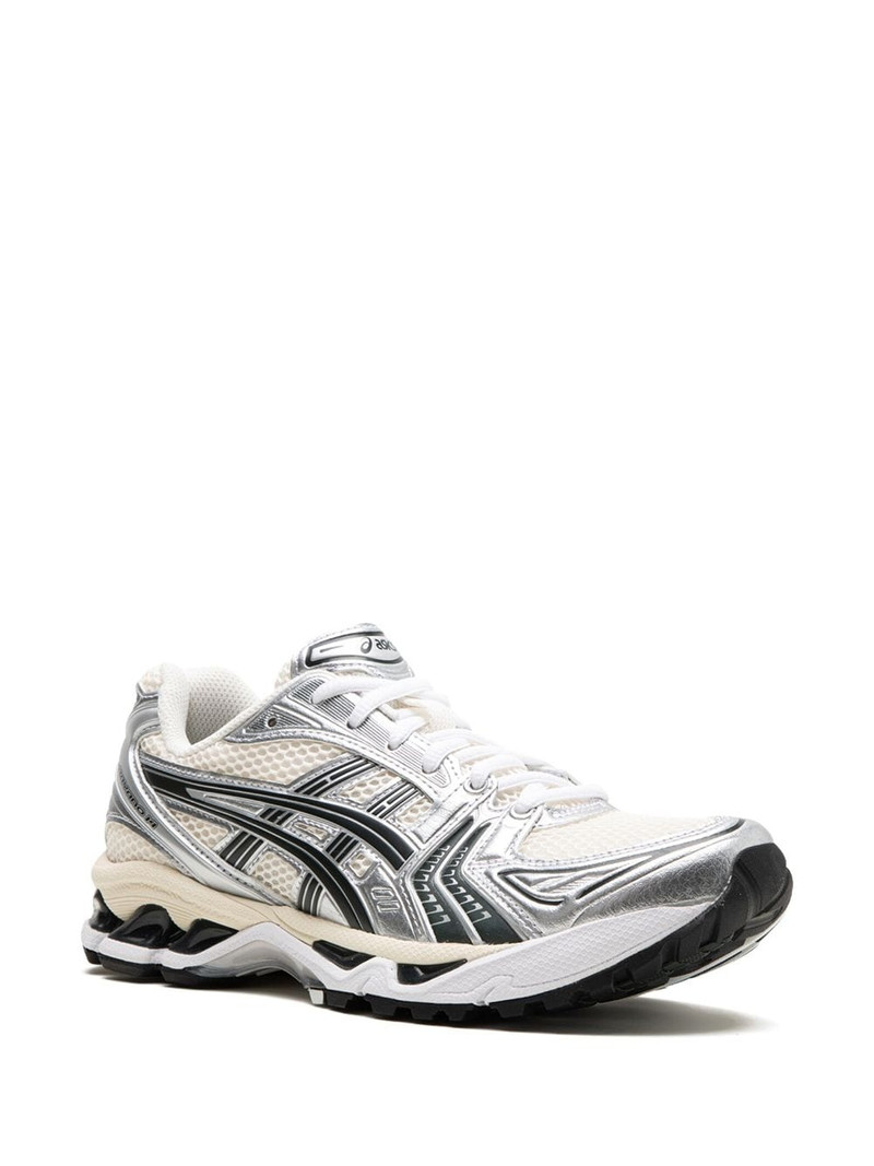 Asics x Kith GEL-KAYANO 14 "Cream/Scarab" sneakers outlook
